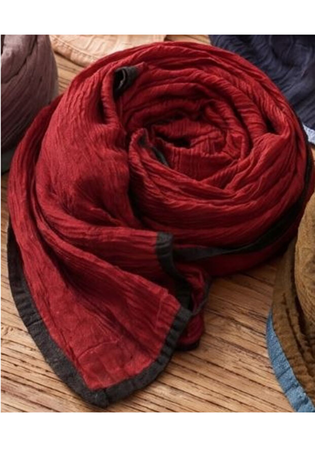 Piping Muslin Shawl