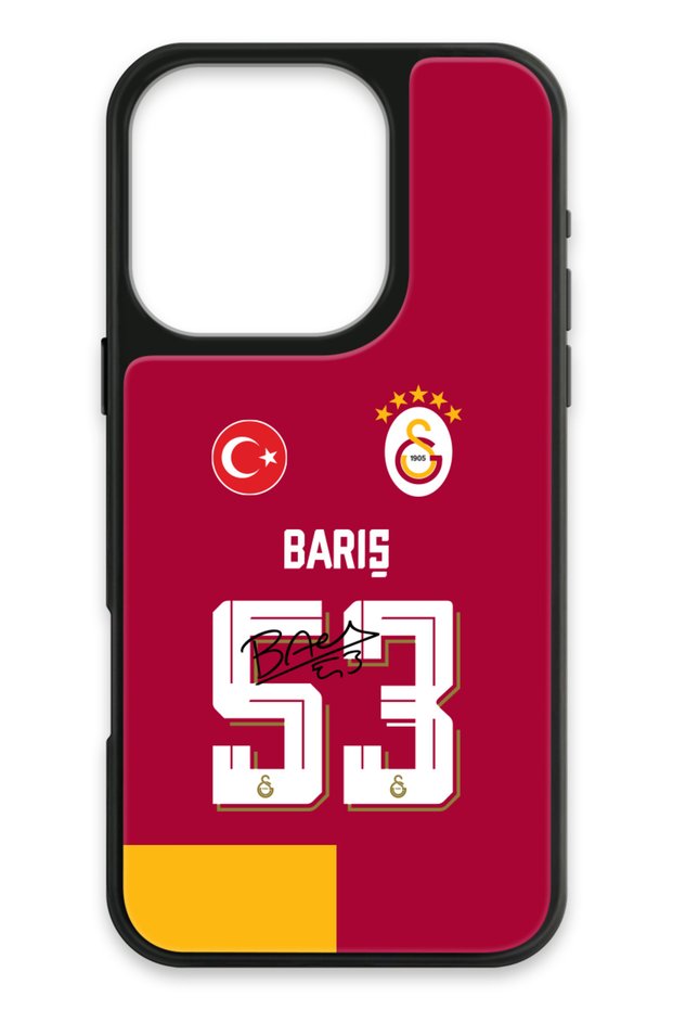 Barış Alper Yılmaz Parted Jersey iPhone 16 Pro Case (Glass) - Licensed Original