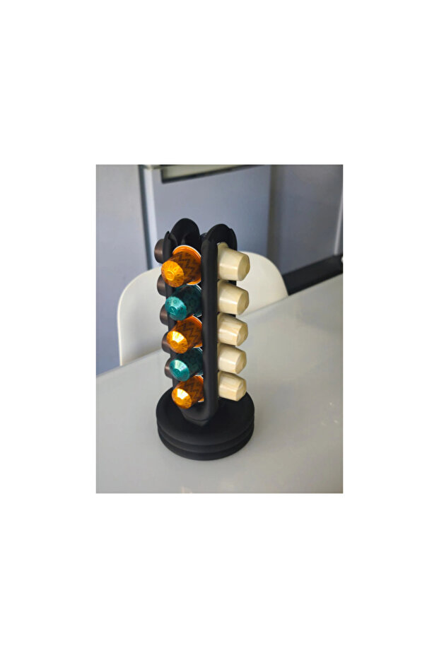 Coffee Capsule Holder with a Capacity of 20 Capsules. Modern and Simple Design.