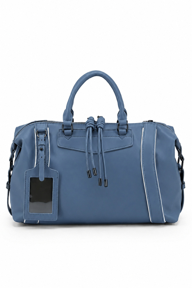 Jkln Genuine Leather Crossbody Women's Bag Large Capacity Daily Blue Bag Zd340