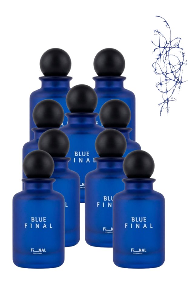 9 قطع عطر بلو فراجرانس Eau De Parfum 100 مل