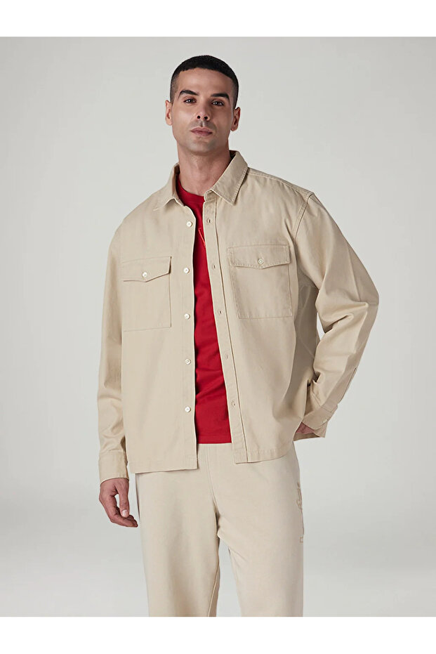 Levi's Solid Color Relaxed Jacket for Men 008Jd-0001