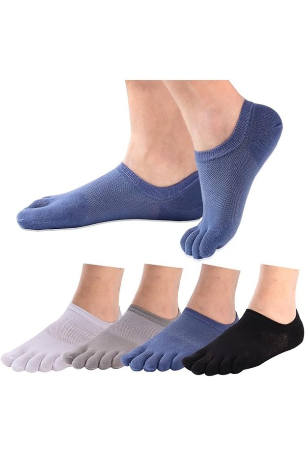 meaiguo Men Men A2 A2 Toe Socks