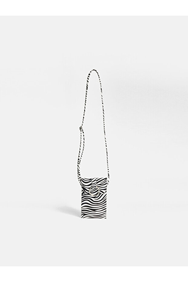 Zebra Patterned Women's Shoulder Bag