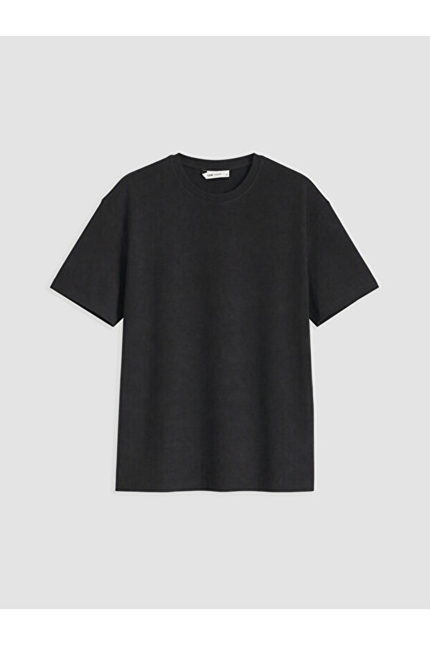 Esvab • Modern & Distinctive Zero Roba Collar Combed Cotton Men's T-Shirt