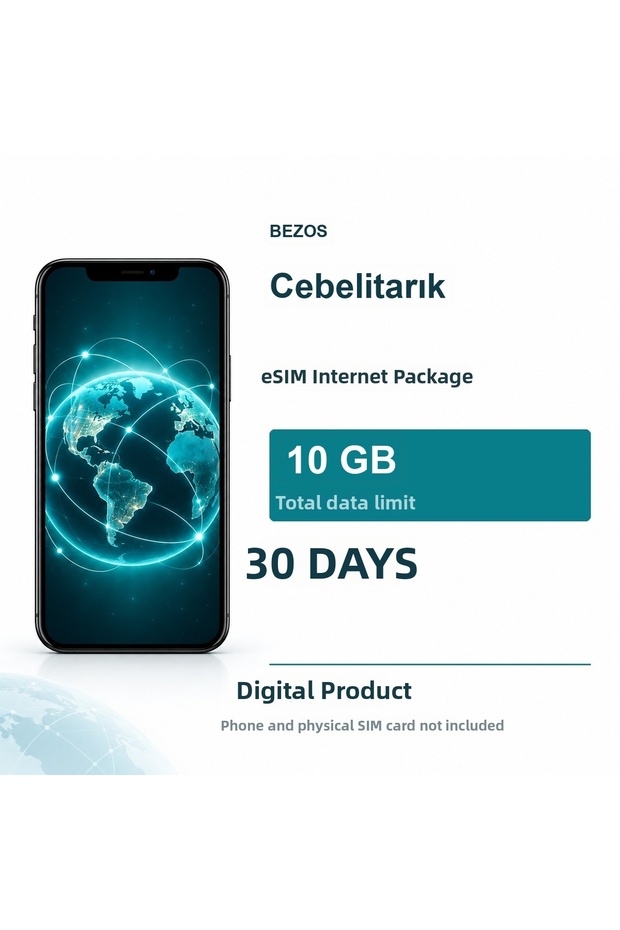 باقة الإنترنت eSIM في جبل طارق 10 جيجابايت لمدة 30 يومًا
