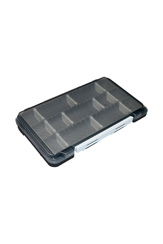 black Fishing Box Portable Accessories Box Fisherman Tackle Box Plastic Bait Boxes Hook Organizer St