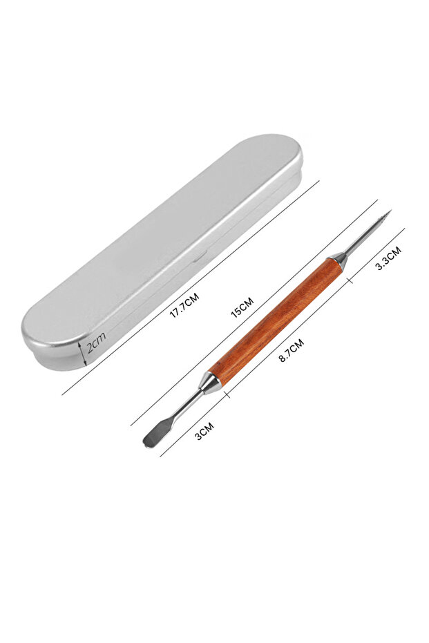 3 LMETJMA Coffee Latte Art Pen Stainless Steel Spice Cappuccino Pull Needle Latte Coffee Decorative