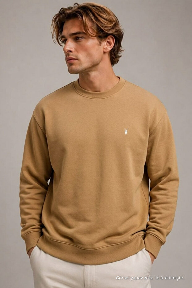 Reglan Casual Winter Caramel Men's Sweatshirt