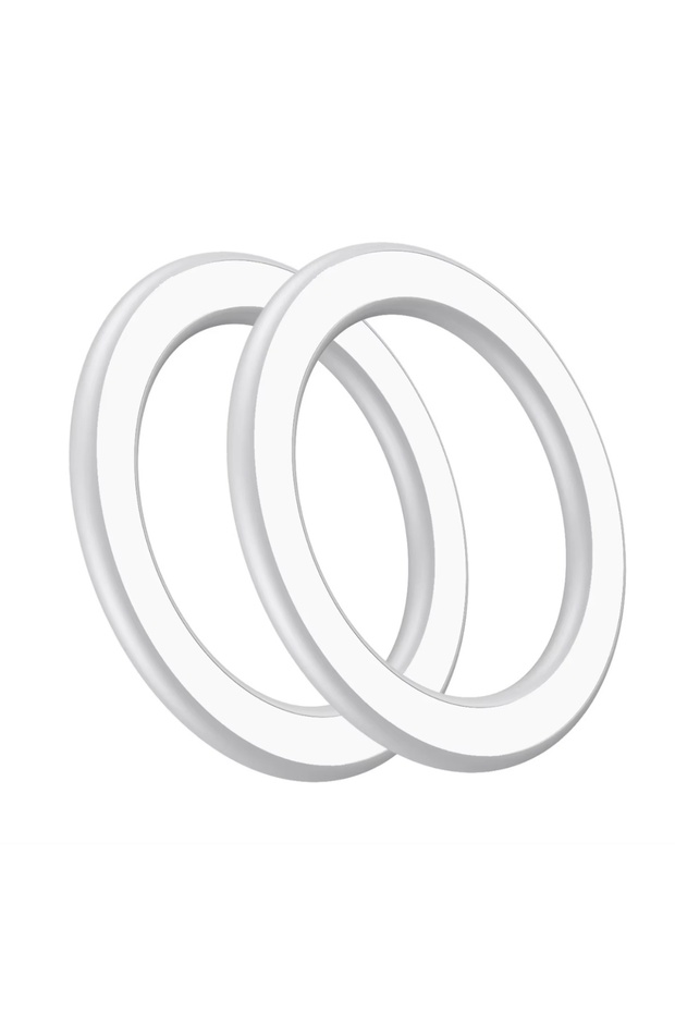 2PCS White Magnetic Ring Holder For iPhone 16 15 14 13 12 Magnet Wall Mobile Phone Holder Magnetic M