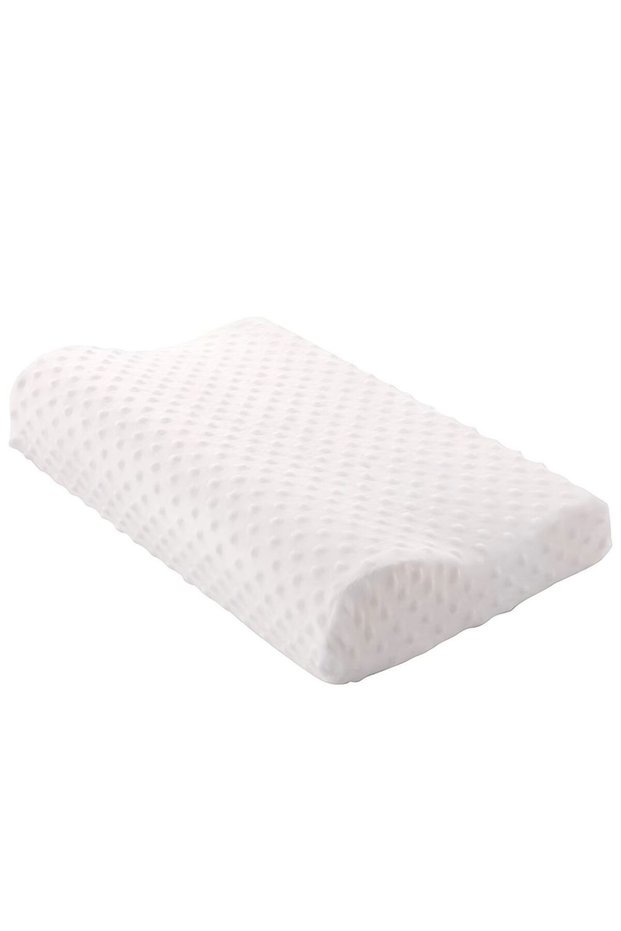 White Memory Foam Sleeping Pillow Adjustable Side Sleeping Pillow Relieve Neck and Shoulder Pain O