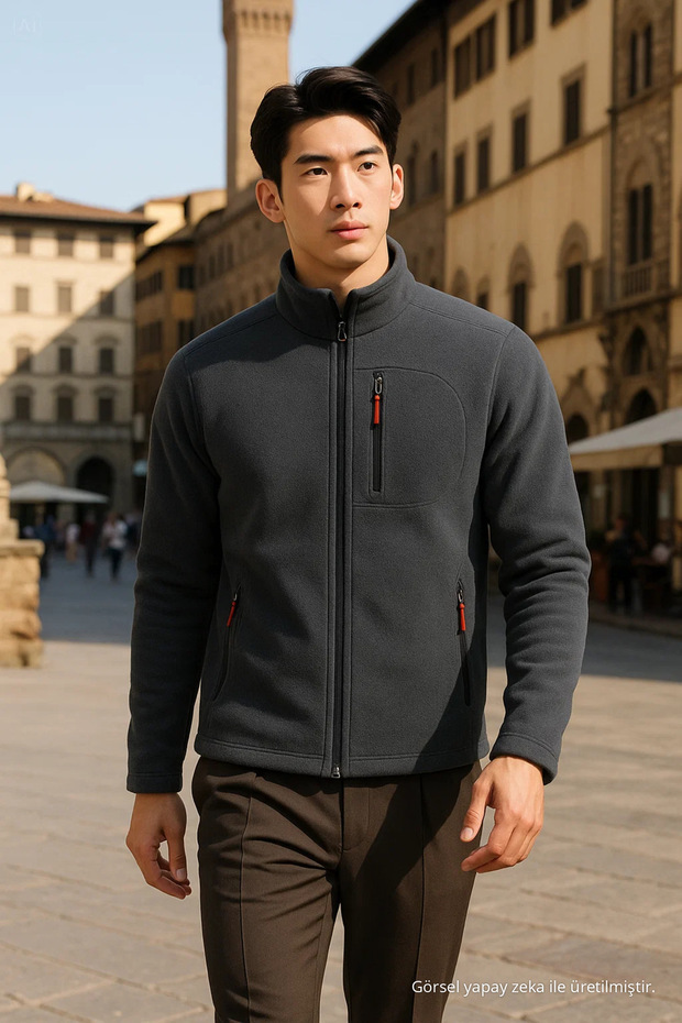 Men's Winter Casual Thick Smoked Fleece