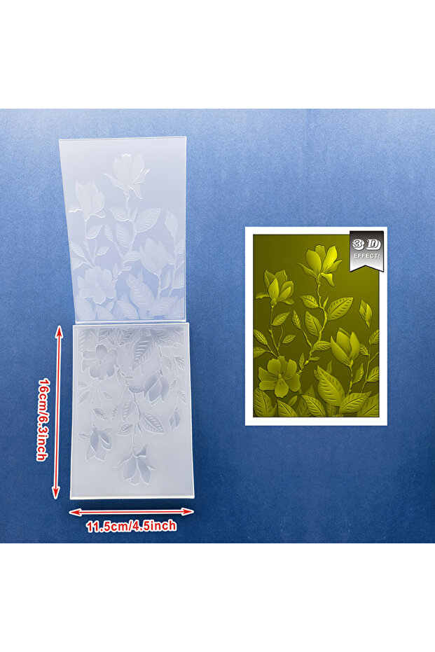 XY-YA-50 The best-selling 3D relief folder features exquisite floral decoration painting theme desig