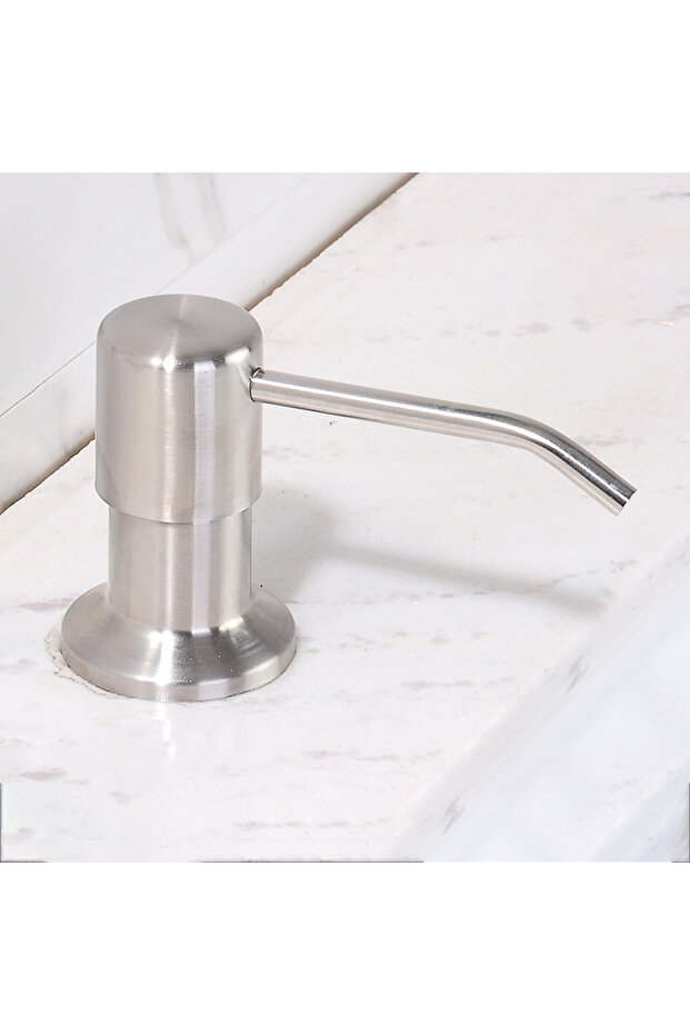 Brush nickel Kitchen Soap Dispensers Stainless Steel Kitchen Sink Counter top Soap Dispenser EL8406