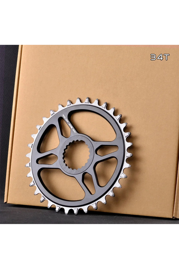 SH 34T GOLDIX 0mm Offset MTB Chainring Round Narrow Wide Teeth Sprocket For Shimano XT M7100 M7120 M