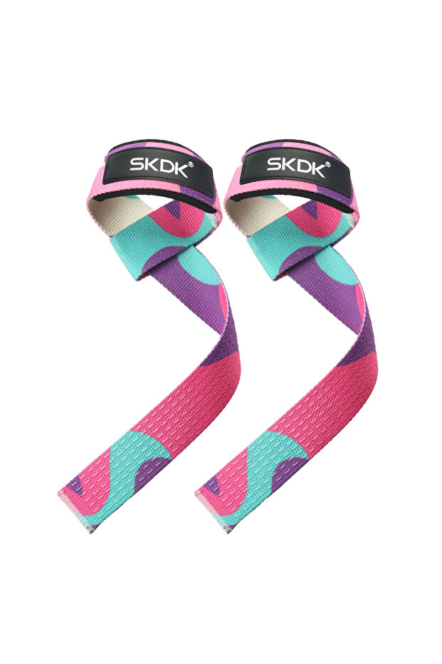 Camouflage Purple 2PC/4PC/3PAIR Weightlifting Straps Anti-Slip Silicone Lifting Wrist Straps Strengt
