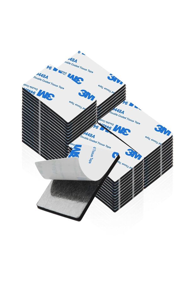 40pcs 40pcs Double Sided Tapes High Temperature Resistant Heavy Duty, 1.96 * 1.18 Inch Strong Adhesi