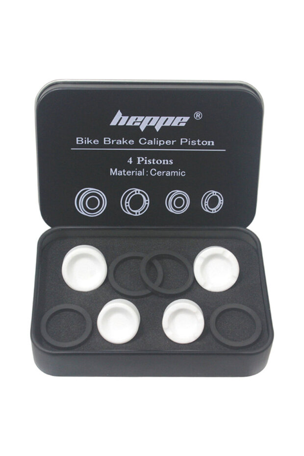 1 Set HEPPE Bike Brake Ceramics Piston for SHIMANO M640 M810 M6120 M7120 M8020 M8120 M9120 Saint M82