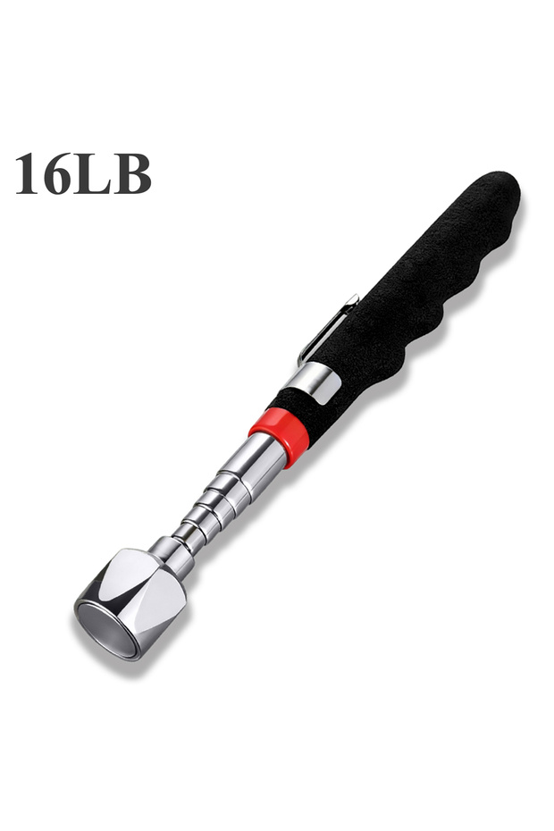 16LB Black Telescopic Magnetic Pen Portable Metalworking Handy Tool Magnet Capacity for Picking Up N