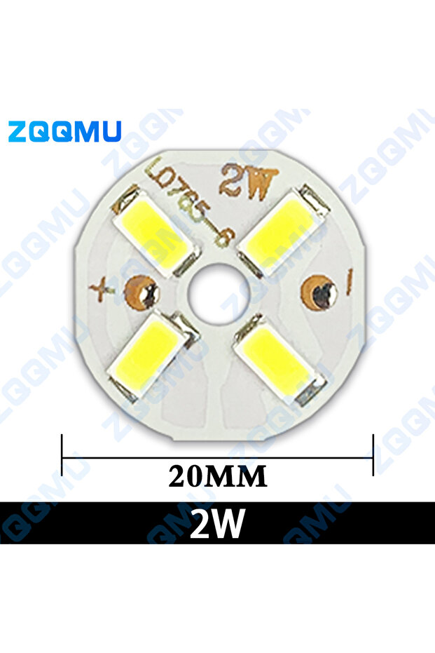 No Wires Warm White-3000K 2W-20MM 10PCS High Brightness LED Light Board 2W 3W 5W 7W 9W Round DIY Bul