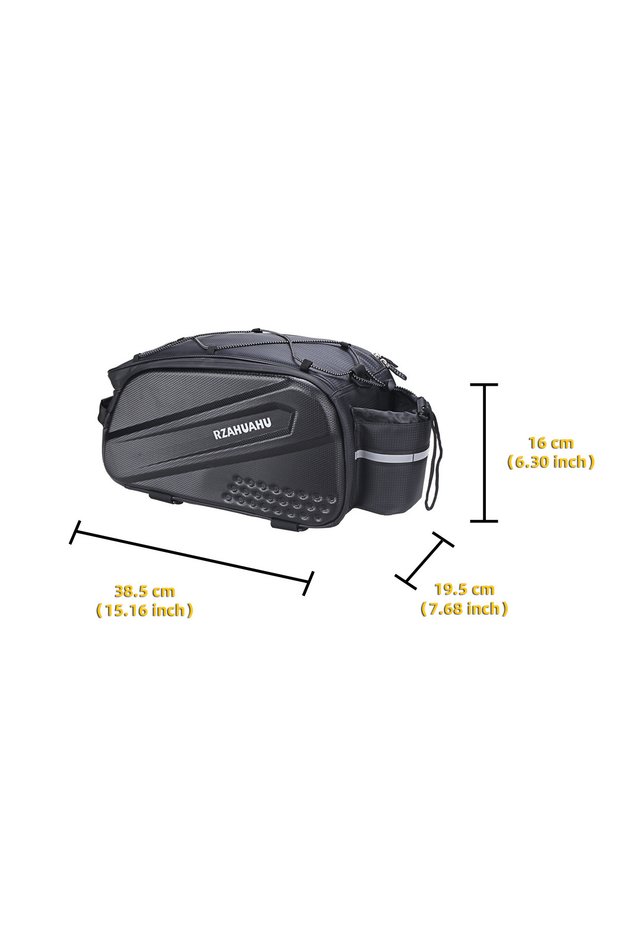 BAG Bike Bags Large Capacity Bicycle Carrier Bag Luggage Shoulder Handbag Bike Rear Basket Waterproo