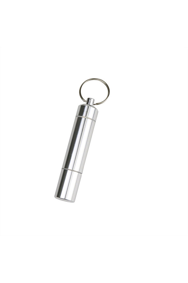 85x17mm Silver Aluminum Alloy Cigarette Box Waterproof Cigarete Case Pill Toothpick Capsule Cigarett
