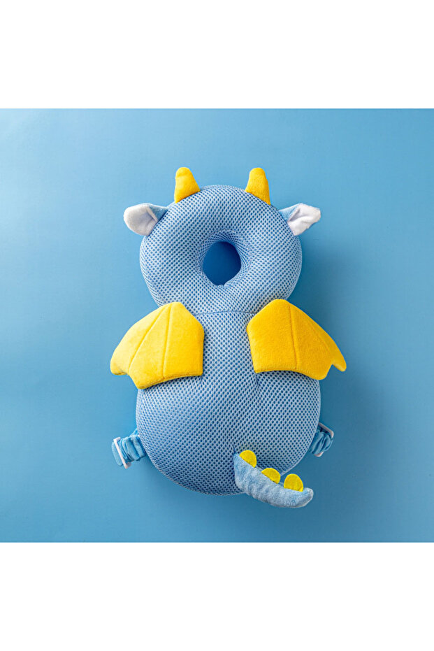 Grid Dragon 1PCS Children's Anti-Fall Pillow Baby Toddler Head Pillow Breathable Pillow Learning To