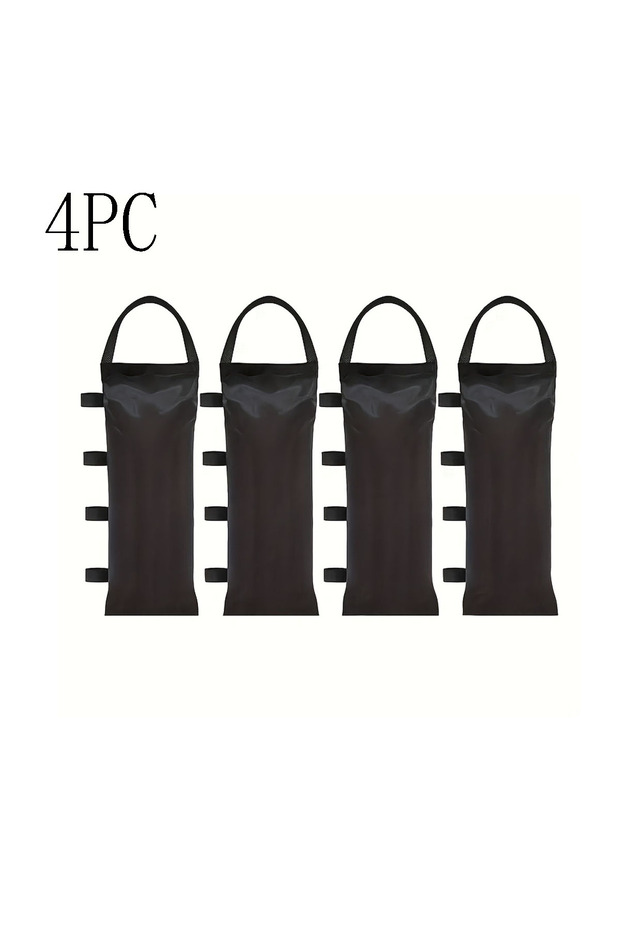 4pc 4PC Durable Windproof Sandbags, Outdoor Sunshade Tents, Rain Shelter Frame Fixed Sandbags, 420D