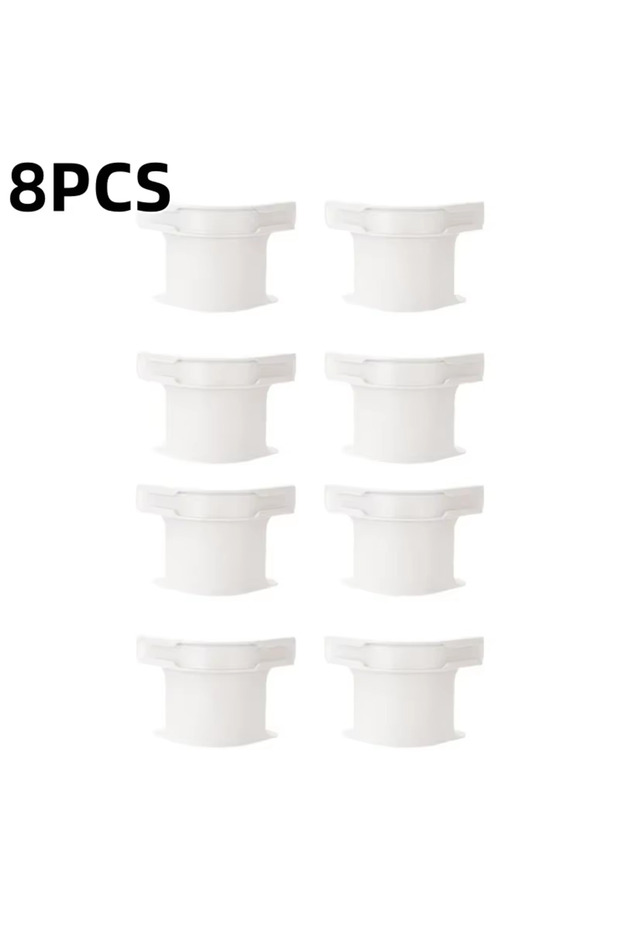 8PCS White 4/8PCS Sheet holds the sheets in place, heavy duty sheet stand corner cover straps fit al