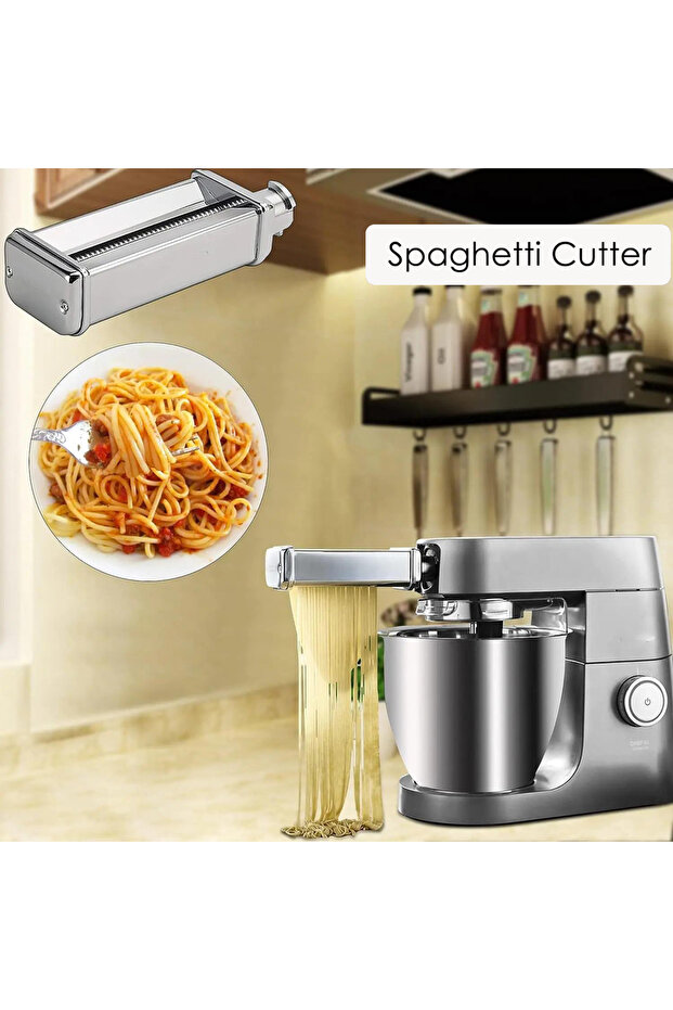 Spaghetti Cutter Noodle Attachment for Kenwood,lasagne Pasta Roller ,Fettuccine Cutter,Spaghetti Cut
