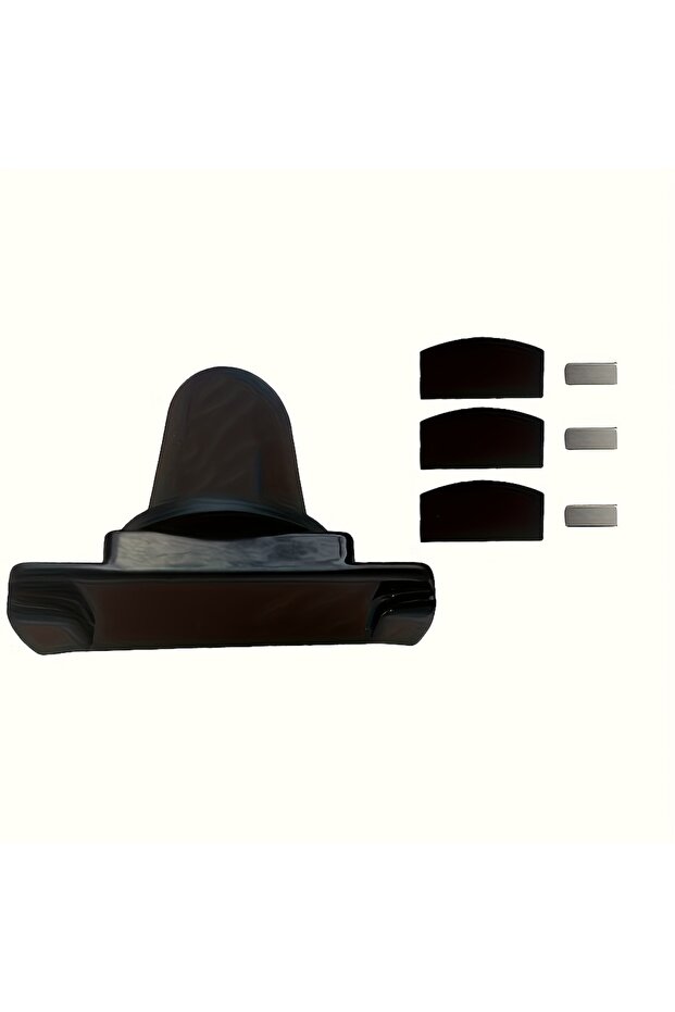 black Metal Air Vent Clip Mount for OOONO CO-Driver NO2, Secure Car Holder