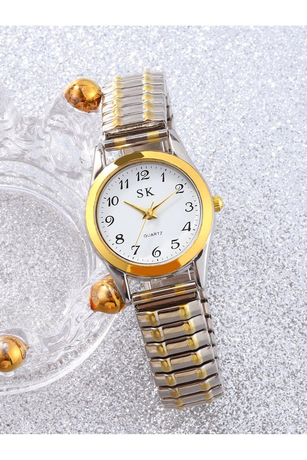 girl Elegant retro elastic quartz watches Classic Business fashion analog watches a gift for loved o