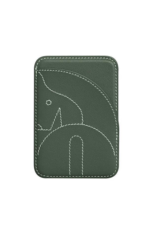 Dark green H model suitable for iPhone 17/16/15 MagSafe magnetic phone back sticker invisible magnet