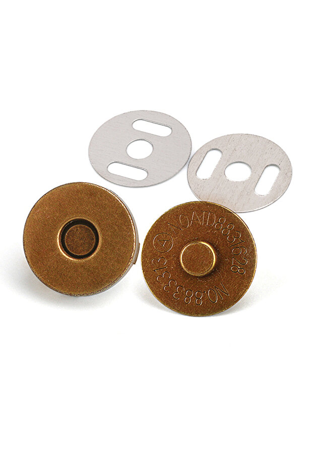 14MM Bronze 10Pcs/Pack 14-18MM Magnetic Snap Fasteners Clasps Buttons Handbag Purse Wallet Craft Bag