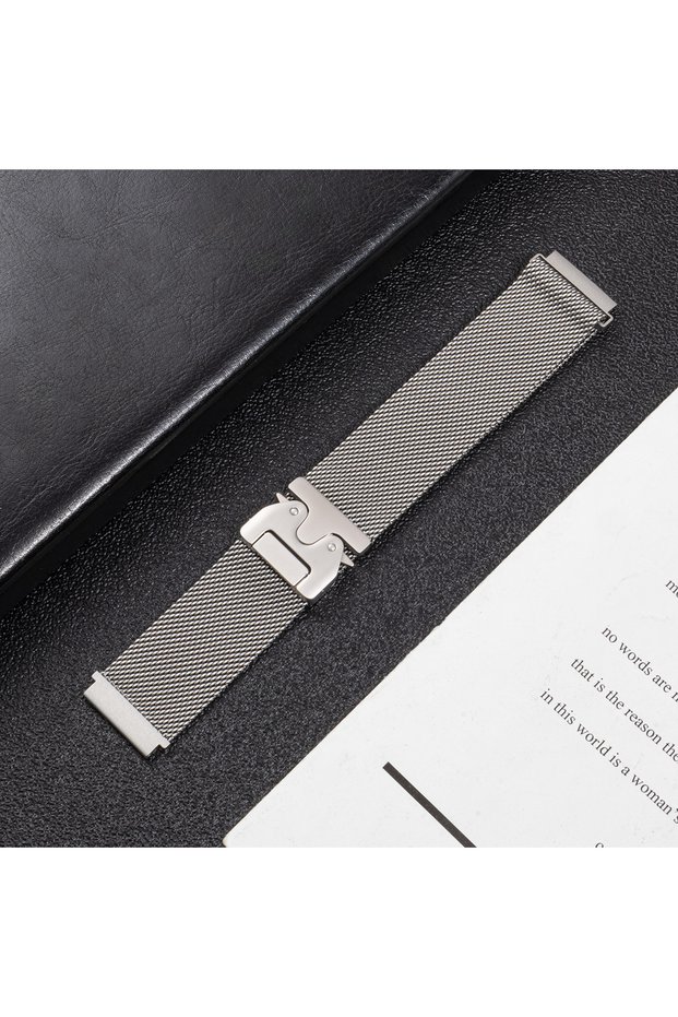 22mm Titanium 22mm Milanese Strap for Samsung Galaxy Watch 3 45 46mm for Xiaomi Redmi Watch 5 Active