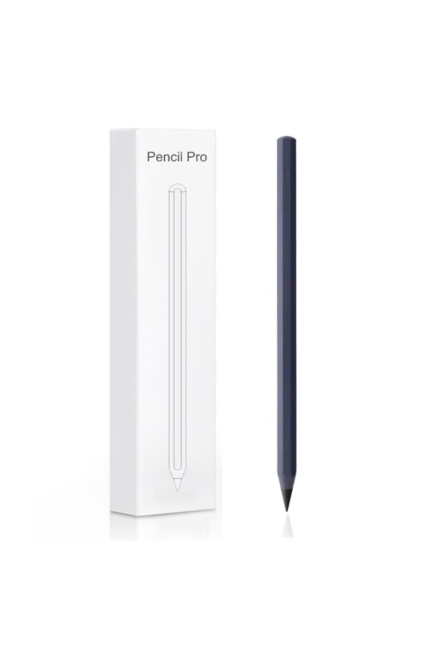 Dark Blue Metal Eternal No Ink Pen, Magic Pencils, New Technology, Unlimited Writing, Painting Suppl