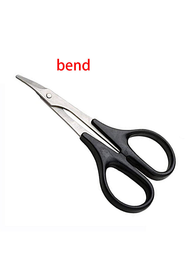 B Stainless Steel Curved Scissors for RC Model Car Aeroplane Vehicle Boat Body Shell Craft Tools