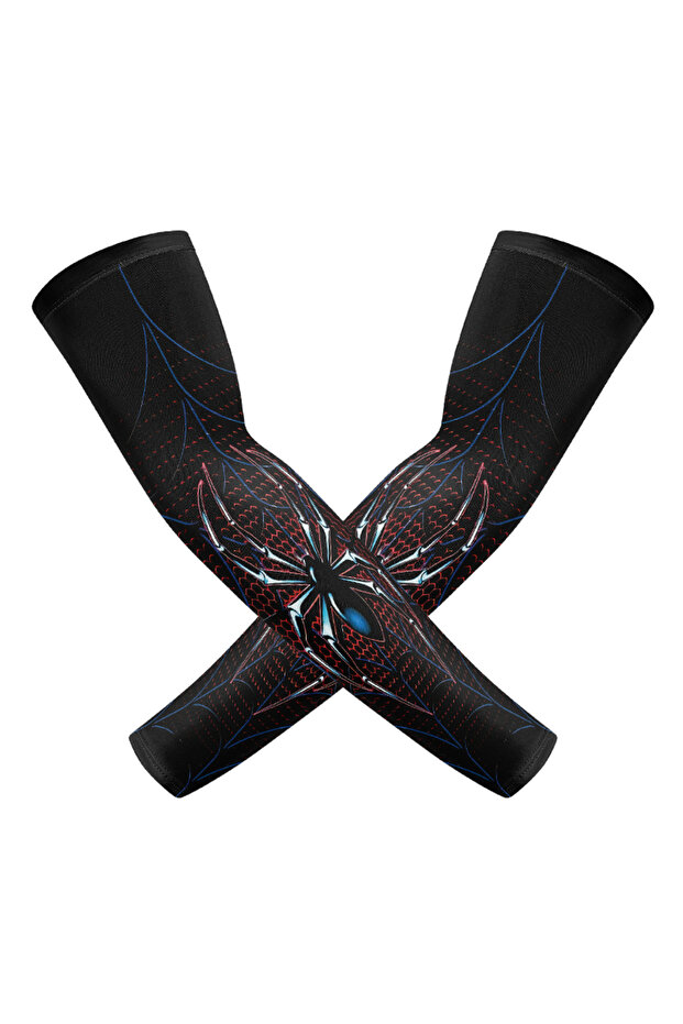 DXT-27 Summer Men's Ice Silk Cycling Arm Sleeves Cool Breathable 3D Motorcycle Bicycle Sports Guards