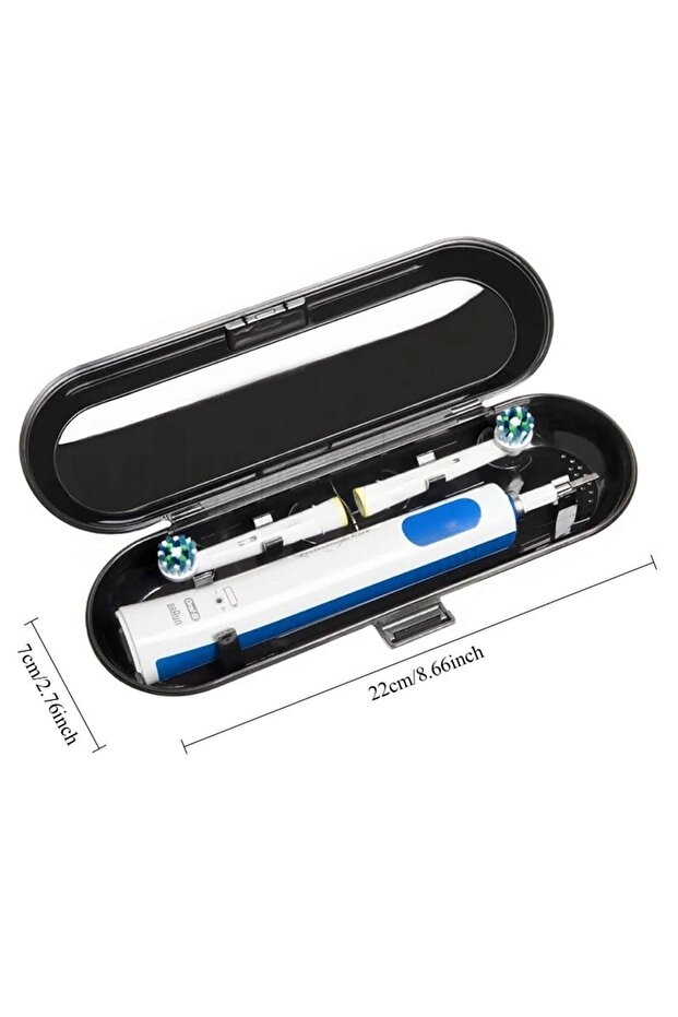 Black Hard Carrying Case for Oral-B/Philips Universal Toothbrush Travel Organizer Dust Case Electric