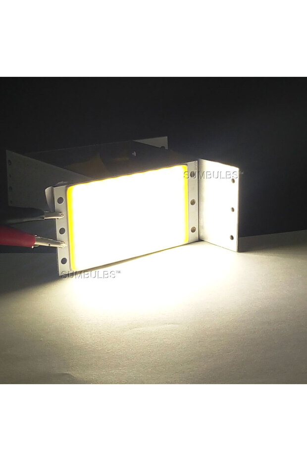 Natural White Sumbubs 94x50mm 15W COB LED Light Panel Ultra Bright Warm/Cool White/Blue/Red DC 12V M