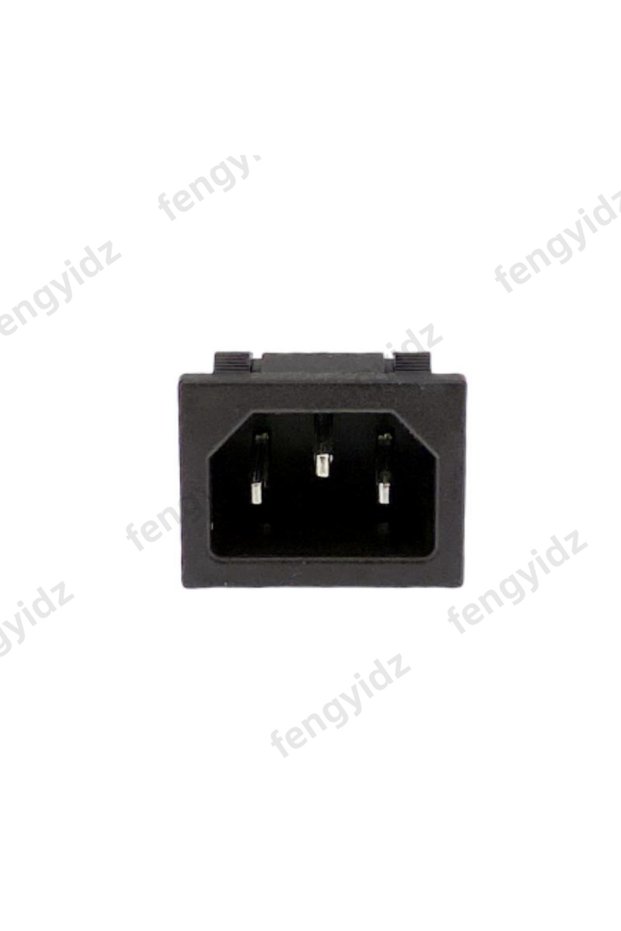 Type 4 IEC320 C14 C13 Electrical AC Socket 3 Female Male Inlet Plug Connector 3pin Socket Mount