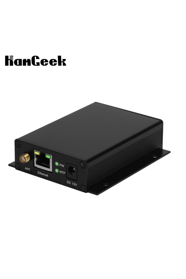 قابس أمريكي HAMGEEK FC-NTP-MINI خادم وقت الشبكة 1 خادم NTP مستقبل GNSS متكامل مع 1 إيثرنت
