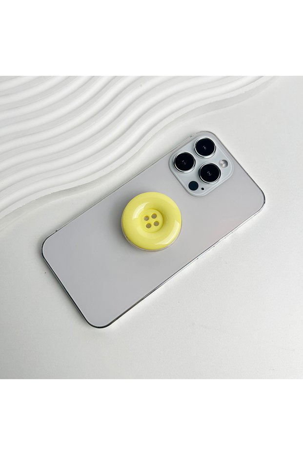 07 Cute Button Phone Holder Griptok Bracket Grip Tok for IPhone Samsung Universal Accessories Phone
