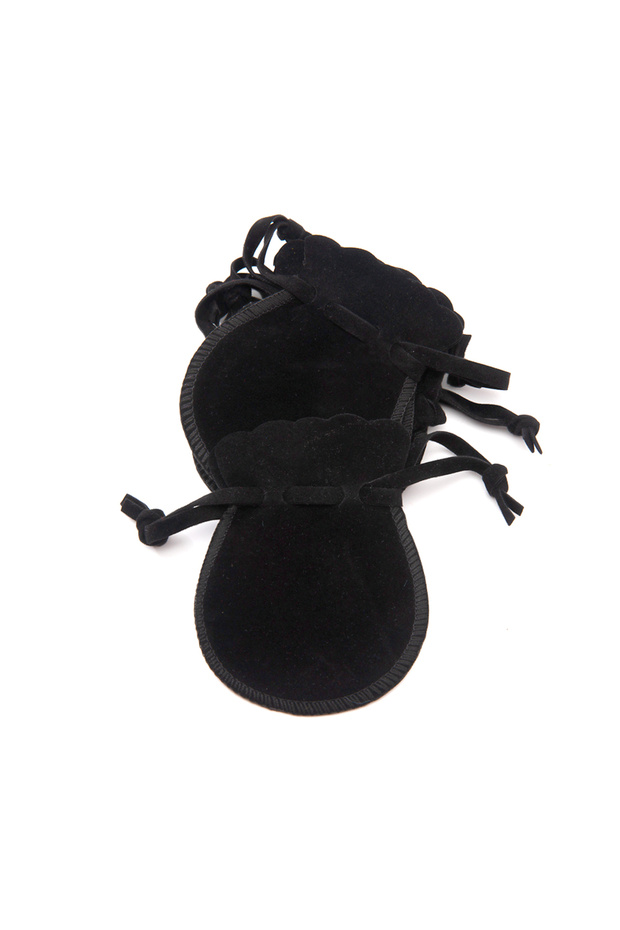 7X9cm black 10pcs Small Velvet Jewelry Pouch Drawstring Bags for Gifts Ring Earrings Candy Display S