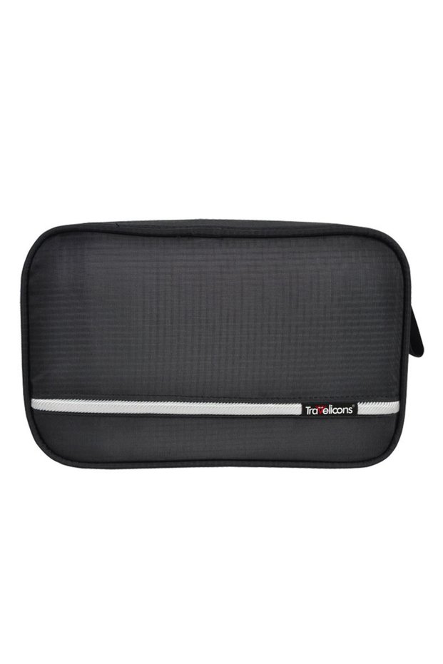 black New Hanging Toiletry Bag Travel Toiletry Wash Organizer Kit for Men Women Cosmetics Make Up St
