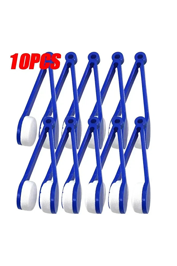 blue-10pcs 10/5/1pcs Portable Multifunctional Glasses Cleaning Rub Eyeglass Sunglasses Spectacles Mi