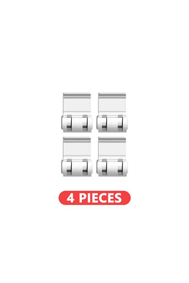 4 Pieces iLMH Invisible Leg Shortening Clip, Non-Slip Pants Edge Clip, Quick Fix Hem Clip, Hidden Pa
