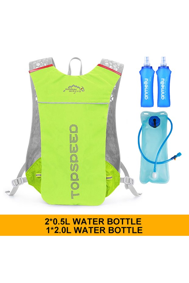 Yellow2lwater Bag500 Outdoor Trail Running 5L Ultralight Backpack Hydration Jogging Vest Men Breatha