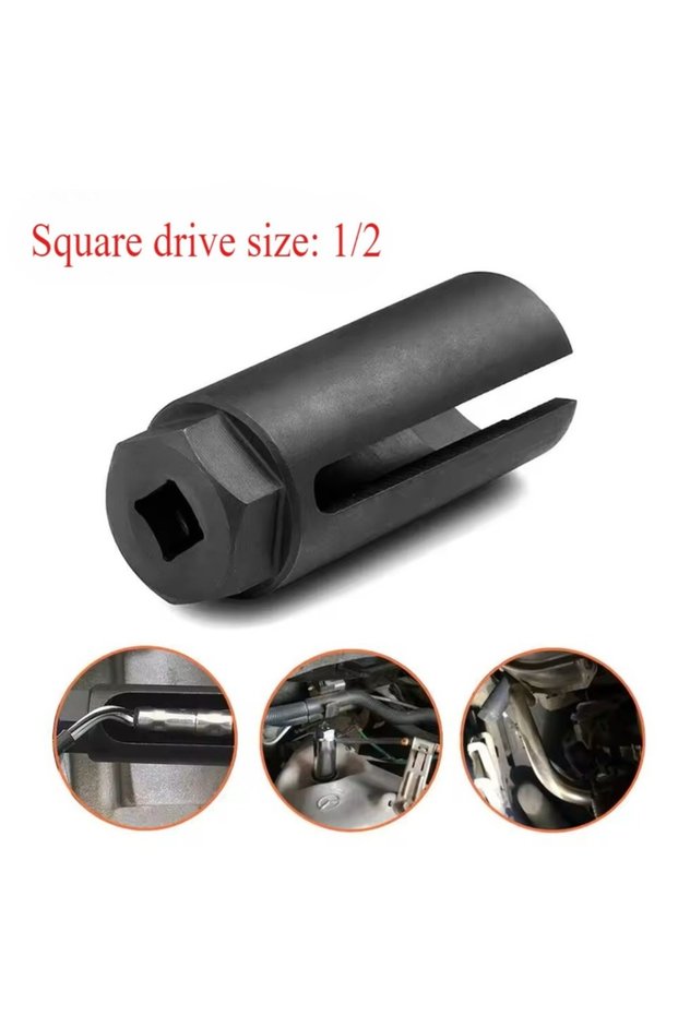 black 1Pcs Square drive size 1/2 Universal 22mm Socket Wrench Oxygen-containing European Standard Ox