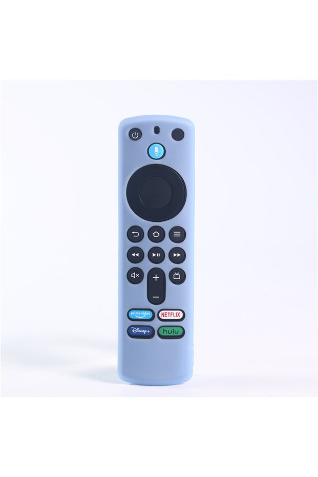 Glow Blue Silicone Protective Cover for Fire Stick 4K MAX 3rd Gen Remote Glow-in-the-Dark Anti-Drop